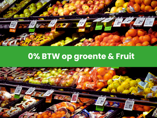 0 btw groente fruit